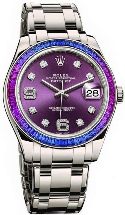 rolex dial fade to purple|Rolex color change dials.